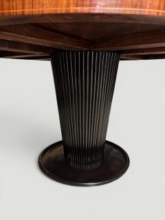 Osvaldo Borsani Italian Midcentury Round Dining Table attributed to Osvaldo Borsani 1950s - 4654568