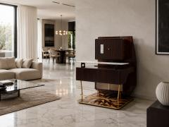 Osvaldo Borsani Italian Midcentury Sideboard or Cabinet Bar attributed to Osvaldo Borsani 1940s - 4620552