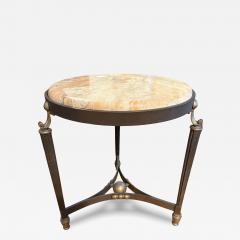 Osvaldo Borsani Italian Modern Iron And Bronze Table - 4379301