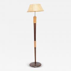 Osvaldo Borsani Italian Modern Parchment Shade Floor Lamp Borsani 1960s - 4167713