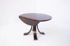 Osvaldo Borsani Italian Round Dining Table Attributed to Osvaldo Borsani - 3628662