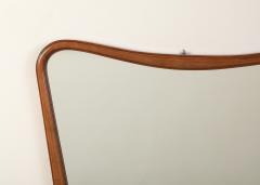 Osvaldo Borsani Italian Walnut Shaped Mirror Att Osvaldo Borsani circa 1940s - 4783193