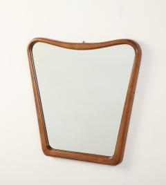 Osvaldo Borsani Italian Walnut Shaped Mirror Att Osvaldo Borsani circa 1940s - 4783237