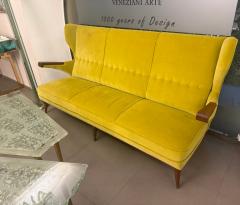 Osvaldo Borsani Large Modern Mid Century Italian Canap or Sofa attr to Osvaldo Borsani - 4770875