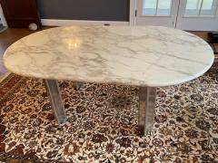 Osvaldo Borsani MODERNIST MARBLE RESIN DINING TABLE BY OSVALDO BORSANI FOR TECNO - 1909920