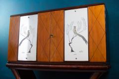 Osvaldo Borsani Mid Century Italian Bar Cabinet 1950 Attributed to Osvaldo Borsani - 2276490