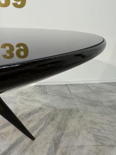 Osvaldo Borsani Mid Century Italian Ebonized Dining Table by Osvaldo Borsani 1950s - 4203013
