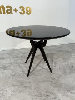 Osvaldo Borsani Mid Century Italian Ebonized Dining Table by Osvaldo Borsani 1950s - 4203019