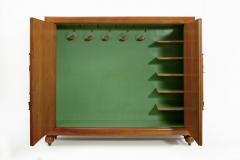 Osvaldo Borsani Mid Century Modern carved front cabinet by Osvaldo Borsani - 1983492