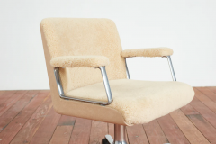 Osvaldo Borsani OSVALDO BORSANI SHEARLING OFFICE CHAIR - 3562129