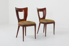 Osvaldo Borsani Osvaldo Borsani Dining Chairs in Mahogany 1950s - 1259509