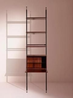 Osvaldo Borsani Osvaldo Borsani E22 Double Sided Freestanding Wall Unit for Tecno Italy 1950s - 3469410