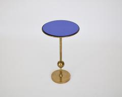 Osvaldo Borsani Osvaldo Borsani Italian Brass and Glass Side T1 Table For Tecno - 2826979