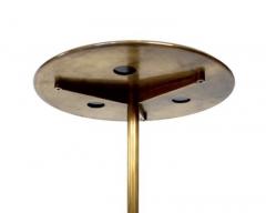 Osvaldo Borsani Osvaldo Borsani Italian Brass and Glass Side T1 TableS For Tecno PAIR - 4126286