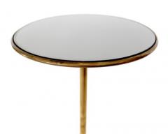 Osvaldo Borsani Osvaldo Borsani Italian Brass and Glass Side T1 TableS For Tecno PAIR - 4126291