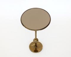 Osvaldo Borsani Osvaldo Borsani Italian Brass and Glass Side T1 TableS For Tecno PAIR - 4126295