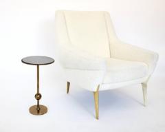 Osvaldo Borsani Osvaldo Borsani Italian Brass and Glass Side T1 TableS For Tecno PAIR - 4126296