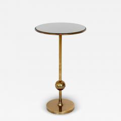 Osvaldo Borsani Osvaldo Borsani Italian Brass and Glass Side T1 TableS For Tecno PAIR - 4127749