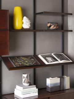 Osvaldo Borsani Osvaldo Borsani Modular Bookcase in rosewood for Tecno 1960s - 4365477