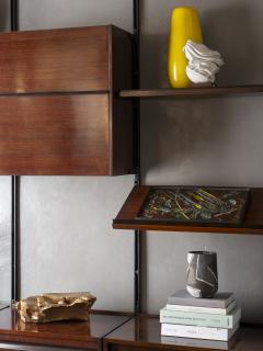 Osvaldo Borsani Osvaldo Borsani Modular Bookcase in rosewood for Tecno 1960s - 4365480