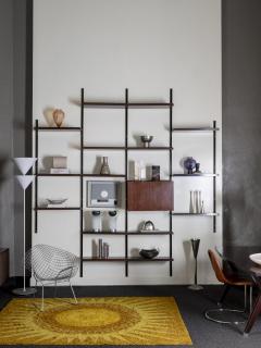 Osvaldo Borsani Osvaldo Borsani Modular Bookcase in rosewood for Tecno 1960s - 4435155