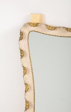 Osvaldo Borsani Osvaldo Borsani Painted and Gilded Wall Mirror Italy circa 1940 - 4425029