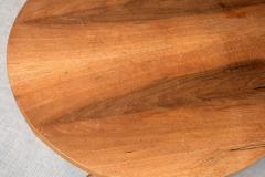 Osvaldo Borsani Osvaldo Borsani Sculptural Round Dining Table in Walnut Varedo Italy 1945 - 4504438