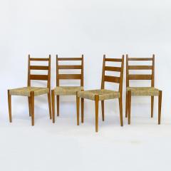 Osvaldo Borsani Osvaldo Borsani Set of Four Dining Chairs for ABV - 4306561