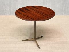 Osvaldo Borsani Osvaldo Borsani Side Table in Rosewood and Brass A B Varedo Italy 1950s - 4481223