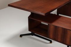 Osvaldo Borsani Osvaldo Borsani T95 Executive Desk for Tecno Italy 1950s - 4319079