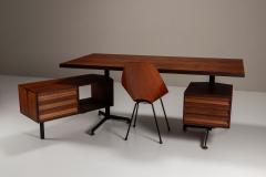 Osvaldo Borsani Osvaldo Borsani T95 Executive Desk for Tecno Italy 1950s - 4319092