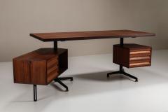 Osvaldo Borsani Osvaldo Borsani T95 Executive Desk for Tecno Italy 1950s - 4319095