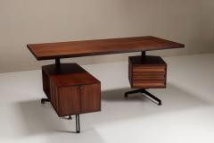 Osvaldo Borsani Osvaldo Borsani T95 Executive Desk for Tecno Italy 1950s - 4319096