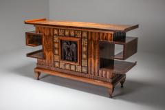 Osvaldo Borsani Osvaldo Borsani Walnut Art Deco Credenza 1940s - 1585516