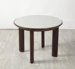 Osvaldo Borsani Osvaldo Borsani Walnut and Opaline Glass Table circa 1934 - 4425190