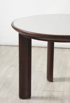 Osvaldo Borsani Osvaldo Borsani Walnut and Opaline Glass Table circa 1934 - 4425195