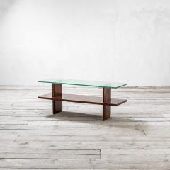 Osvaldo Borsani Osvaldo Borsani Wood and Glass Coffee Table by Arrdemaneti Varedo - 2418803