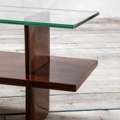 Osvaldo Borsani Osvaldo Borsani Wood and Glass Coffee Table by Arrdemaneti Varedo - 2418804