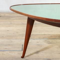 Osvaldo Borsani Osvaldo Borsani Wooden and Crystal Coffee Table - 4430222