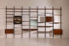 Osvaldo Borsani Osvaldo Borsani and Agenore Fabbri E22 shelving system for Tecno Italy 1950s - 4358903