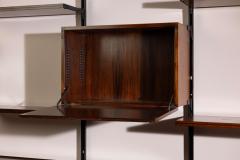 Osvaldo Borsani Osvaldo Borsani and Agenore Fabbri E22 shelving system for Tecno Italy 1950s - 4358909
