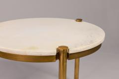 Osvaldo Borsani Osvaldo Borsani attributed low table in marble and brass Italy 1950s - 2791423