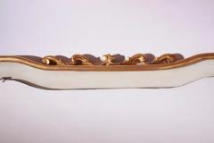 Osvaldo Borsani Osvaldo Borsani lacquered and gilded frame mirror Italy 1950s - 3476318