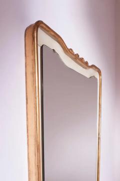 Osvaldo Borsani Osvaldo Borsani lacquered and gilded frame mirror Italy 1950s - 3476319
