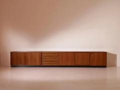 Osvaldo Borsani Osvaldo Borsani large modular credenza for Tecno Spa Italy 1950s - 3473305