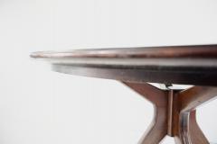 Osvaldo Borsani Osvaldo Borsani round dining table walnut four feet circa 1951 - 4132698