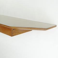 Osvaldo Borsani Osvaldo Borsani wall console in wood and formica top - 3447773