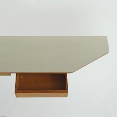 Osvaldo Borsani Osvaldo Borsani wall console in wood and formica top - 3447774