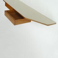 Osvaldo Borsani Osvaldo Borsani wall console in wood and formica top - 3447775