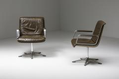 Osvaldo Borsani P126 Desk Chairs by Osvaldo Borsani for Tecno 1970s - 2098414